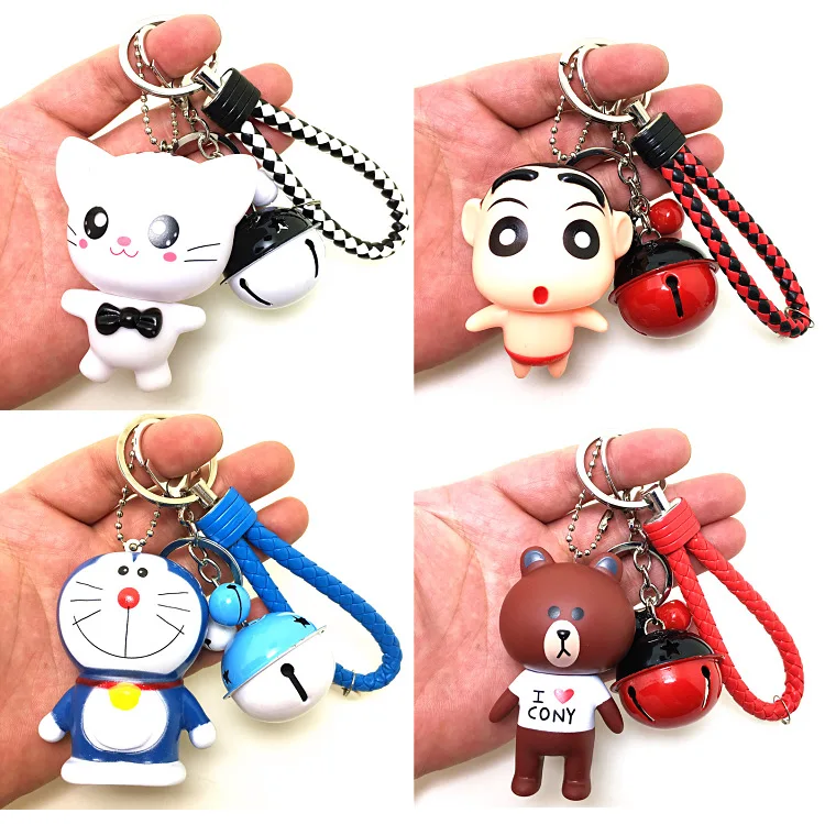 Pikachu Keychain Pendant Pet Elf Pokemon Creative Bag Ornament Small Doll