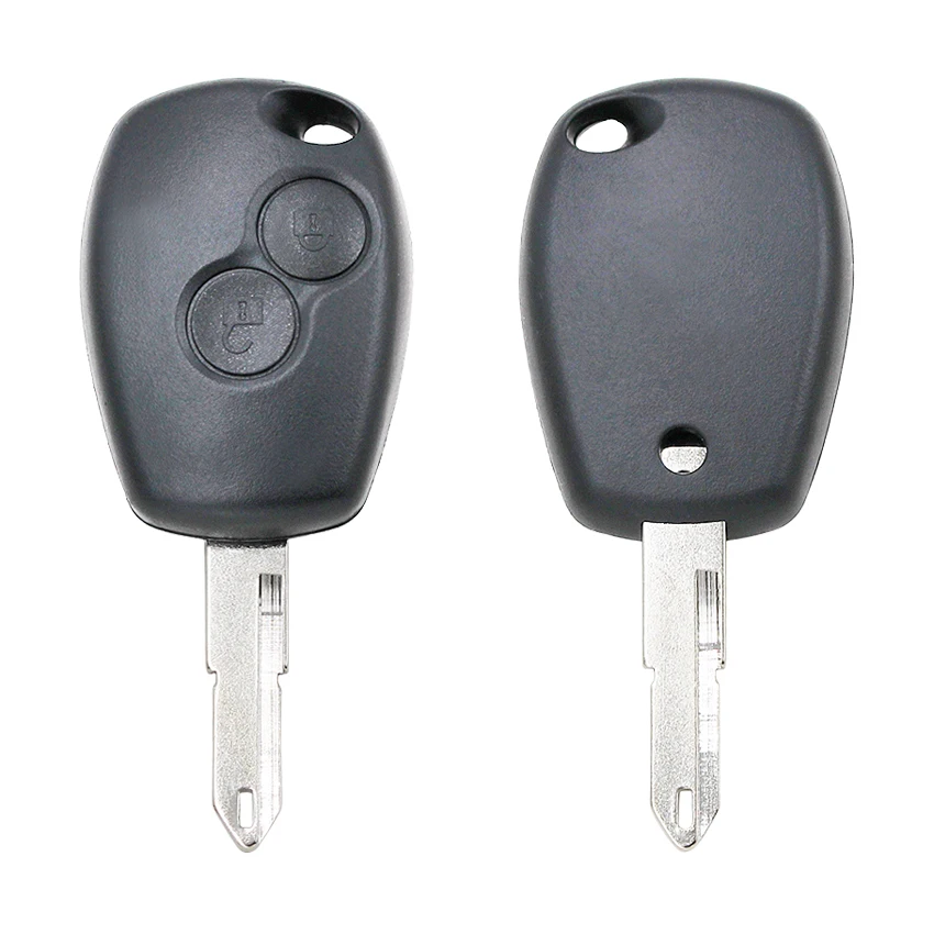 2 кнопки дистанционного брелока 433 МГц для Renault Modus Renault Master Kangoo Clio Duster с чипом PCF7946AT NE72 UNCUT BLADE
