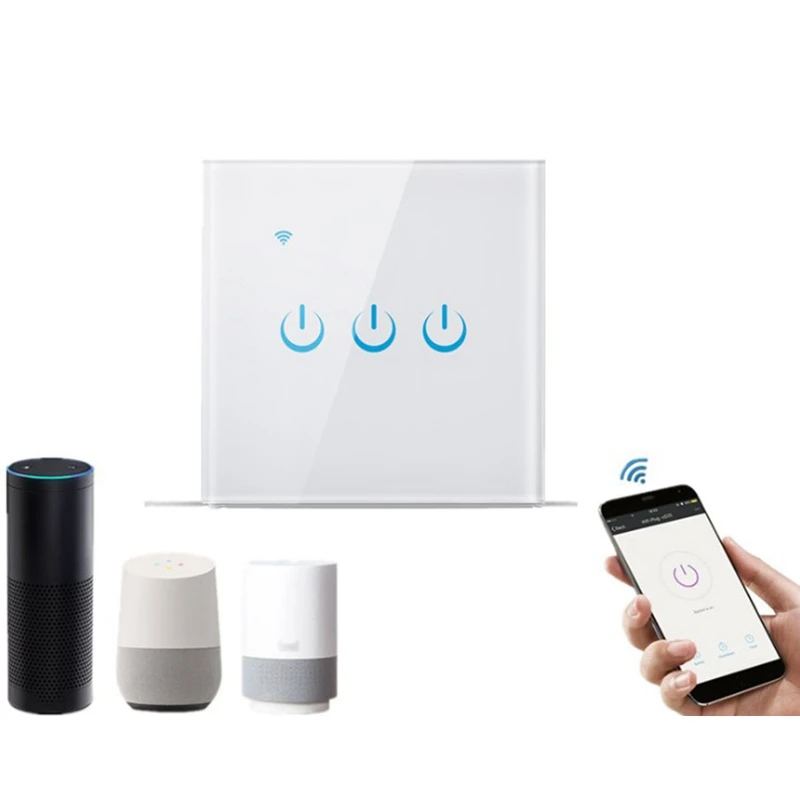 

European Version Contact Wifi Switch Smart Switch Mobile Phone Control Alexa Voice Control