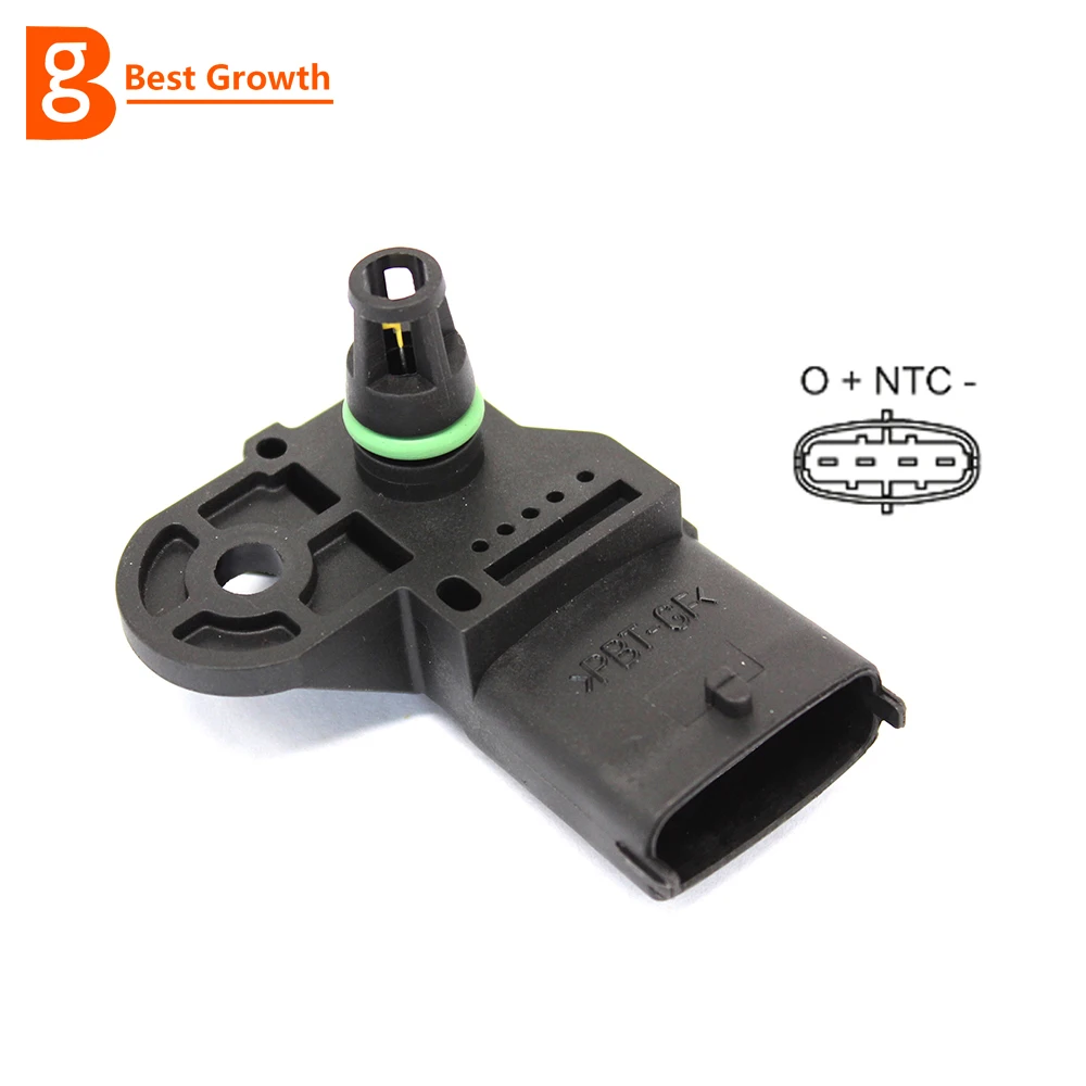 

Intake Pressure MAP Sensor 77364145 55209037 BG001Y044 for FIAT BRAVA 182 BRAVO I PALIO 178BX PUNTO PANDA SIENA DOBLO