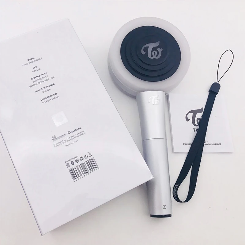 Kpop TWICE CANDY BONG Z Light Stick Ver.2 леденец ручной светильник два раза второго поколения концертный светодиод поддержка Lightstick Ningt Light
