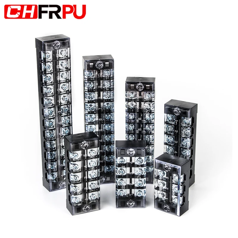 1 шт. 25A 600V TB 2503 2504 2505 2506 2510 двухрядный барьер винтовой клеммный блок провод