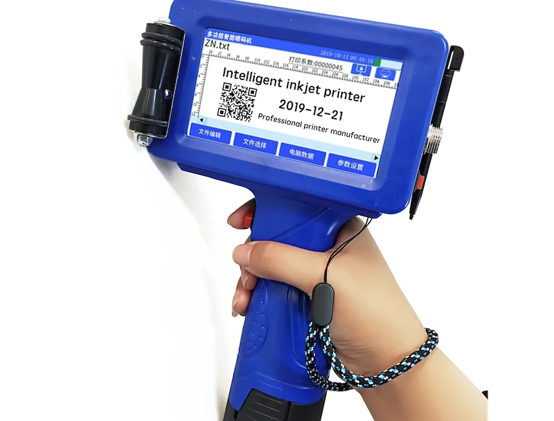 Высокое качество qr-код ручной Интеллектуальный ручной струйный принтер