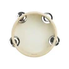 Двойной Тамбурин барабан детей музыкальный образовательный бубен круглый ударный