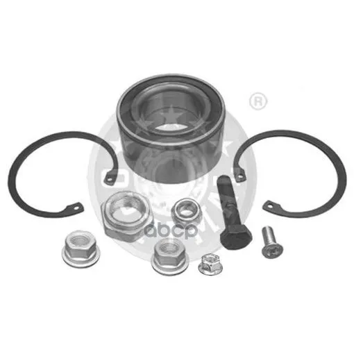 Opt100022_к-Кт Подшипника Ступицы Передней! Vw Golf/Vento/Passat 88-99 Optimal 100022 Optimal арт. 100022
