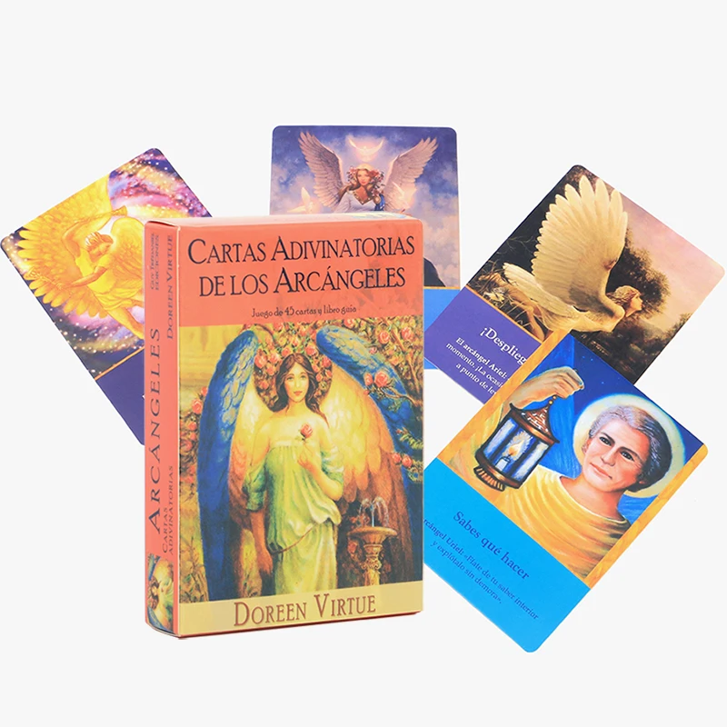 Spanish Tarot Card Archangel Cards Deck Game Party Table Board Fortune-telling Oracle | Спорт и развлечения