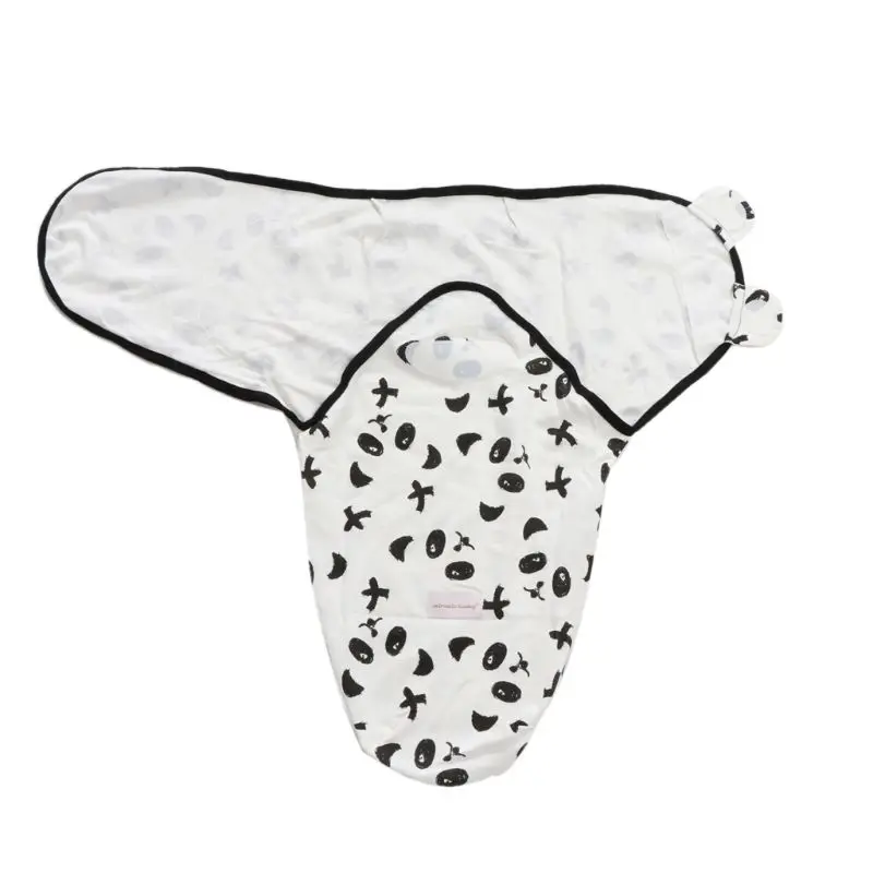 Baby Newborn Swaddle Wrap Cotton Baby Receiving Blanket Bedding Cartoon Cute Infant Sleeping Bag For 0-6 Months