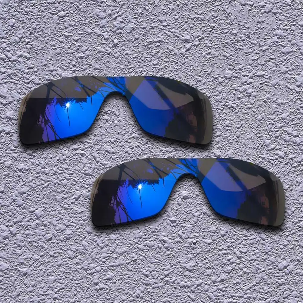 2 пары поляризованных сменных линз для солнцезащитных очков Oakley Batwolf-несколько вариантов - Цвет линз: Purple-Purple