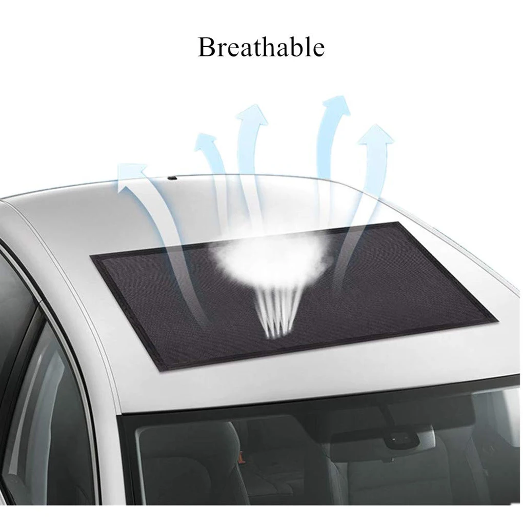 Солнцезащитная сетка на крыше автомобиля Moonroof Сетка Дизайн Магнитная быстрая установка УФ Защита от Солнца Крышка