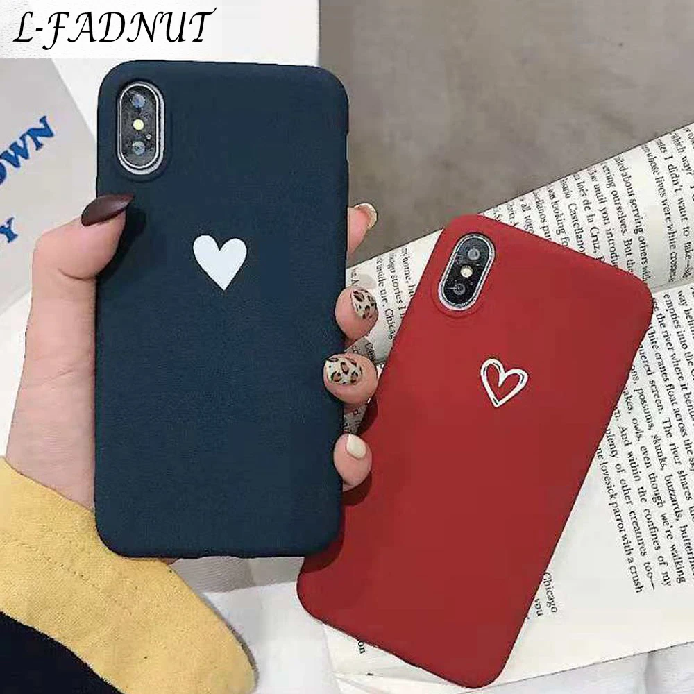 L-FADNUT матовый чехол для Samsung Galaxy S10 S9 S8 Plus S7 Edge Note 8 9 милый Силиконовый
