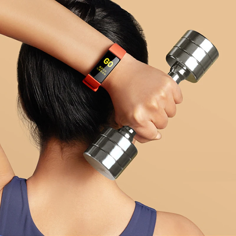 Смарт браслет Xiaomi Redmi Band с пульсометром фитнес трекер несколько типов лица 1 08