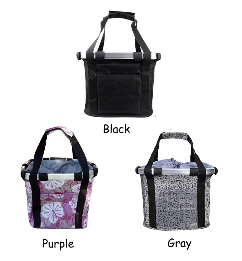 Велосипедная передняя корзина велосипедный руль водонепроницаемая Съемная