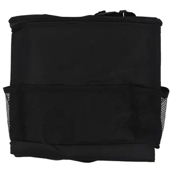 

Car Backseat Storage Organizer Cooler Diaper Bag Mommy Auto Wrap Bottle Resistant Bag with Front Mesh Pocket Drink Holder & Fabr