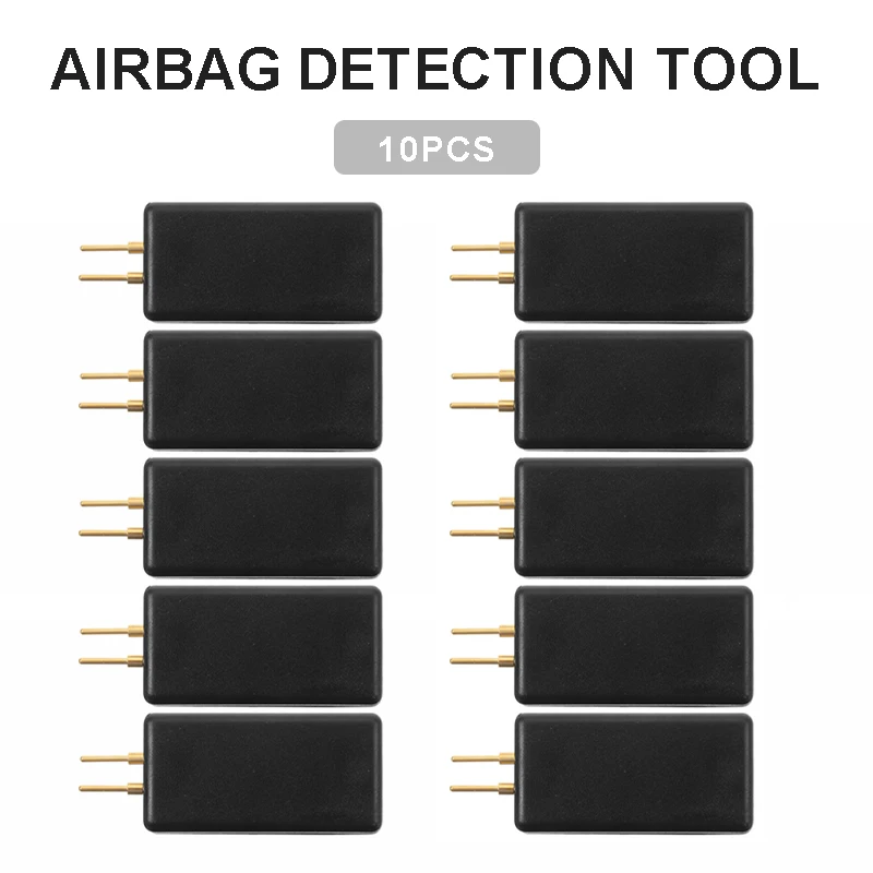 

10pcs Car SRS Fault Finding Diagnostic Automobile Airbag Simulator Suitable for Most Airbag SRS System Car Repair Tool Detector
