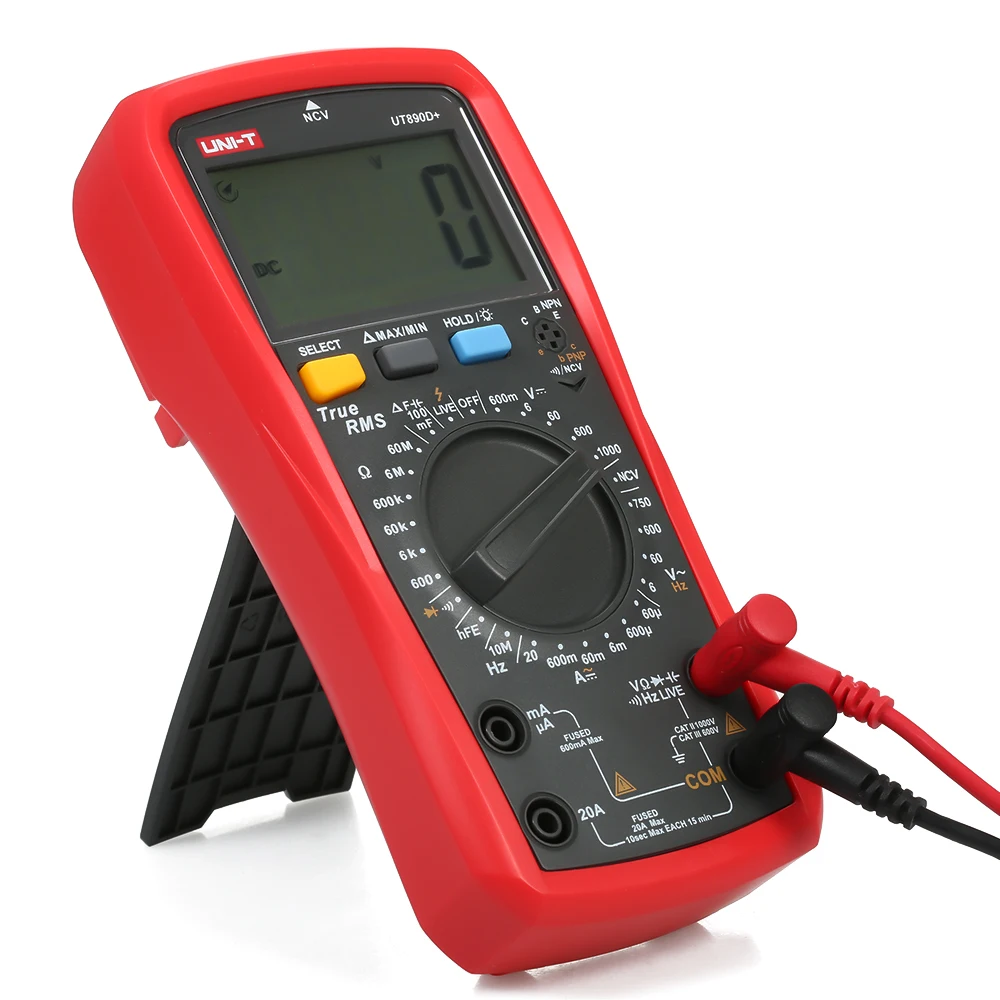 UT890D+ цифровой мультиметр True RMS ручной Мини Универсальный измеритель AC DC Вольтметр Амперметр высокая точность