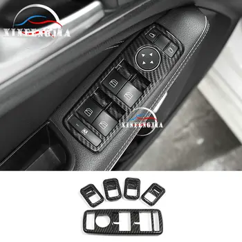 

For Mercedes-Benz A B C E CLA GLA ML GL GLE GLS GLK Class W176 W204 C117 X156 W166 5*Door Window Lift Button Frame Trim