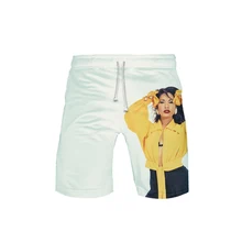 Топ для латинских художников '90s singer Selena Quintanilla 3d принт летние мужские модные трендовые шорты популярные повседневные летние шорты