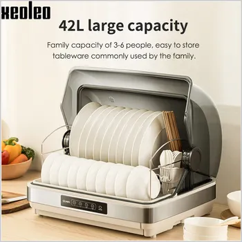 

XEOLEO Disinfection cabinet Tableware Disinfection Machine High temperature with Dry System sterilizer Sterilized 99.99% home