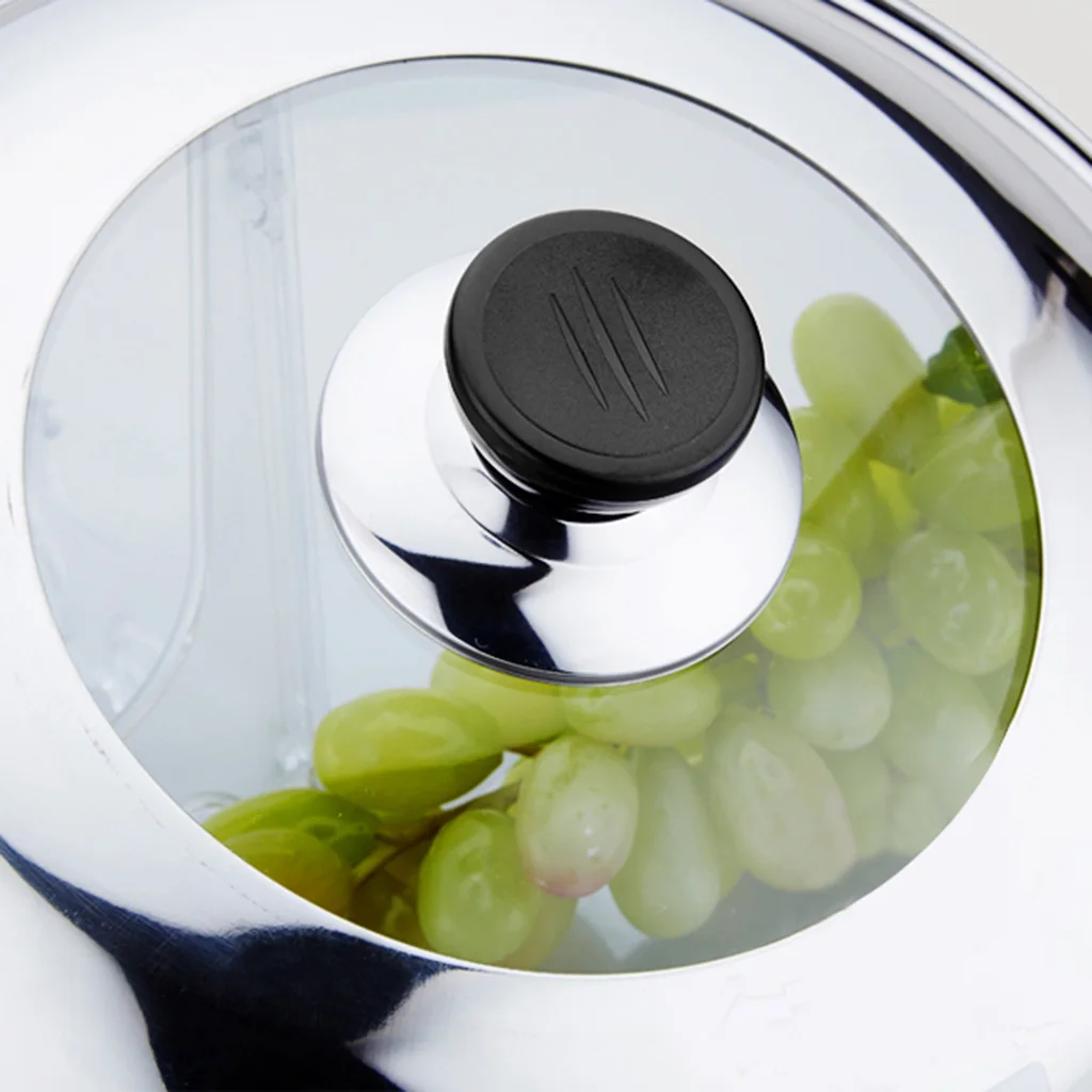 Transparent Pot Lid Glass Cover Kitchen Gadget 28cm/30cm/32cm/34cm/36cm/40cm