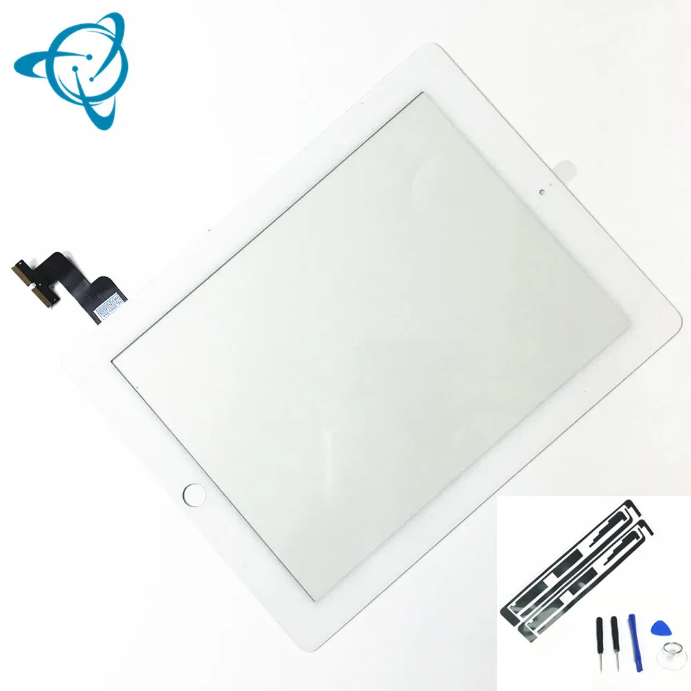 Shenyan White Touch Glass Per Ipad 2 9.7 ''A1395 A1396 A1397 Touch Screen Digitizer Sensor Pannello Di Vetro Digitizer Nuovo