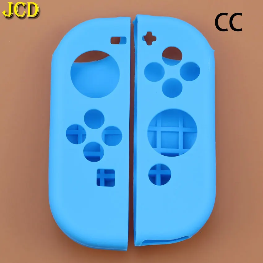 JCD 1 комплект мягкий чехол Защитный силиконовый чехол для nyd Switch Joy-Con корпус на замену для переключателя NS Joy Con контроллер - Цвет: CC