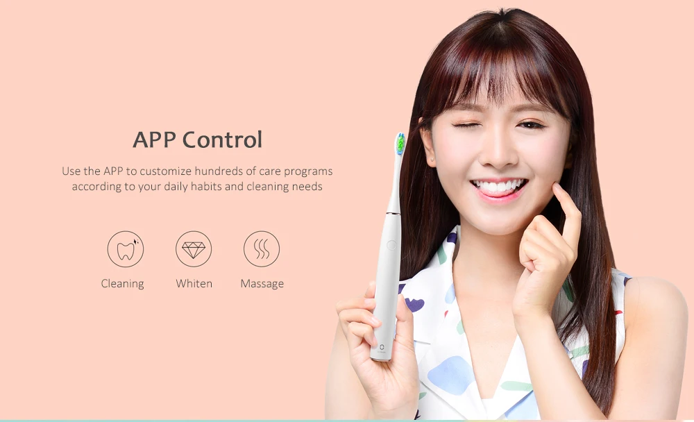  Air Strong Cleaning Brushing Protection Intelligent Sonic Electric Toothbrush