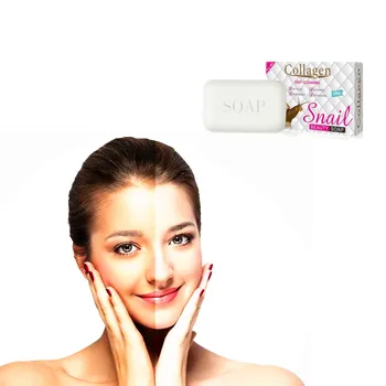 

Hot Selling Snail Facial Cleaning Soap Skin Cleaning Care Blackhead Cleaner Whitening Cleaning Milk Acne Treatment Hand Wash