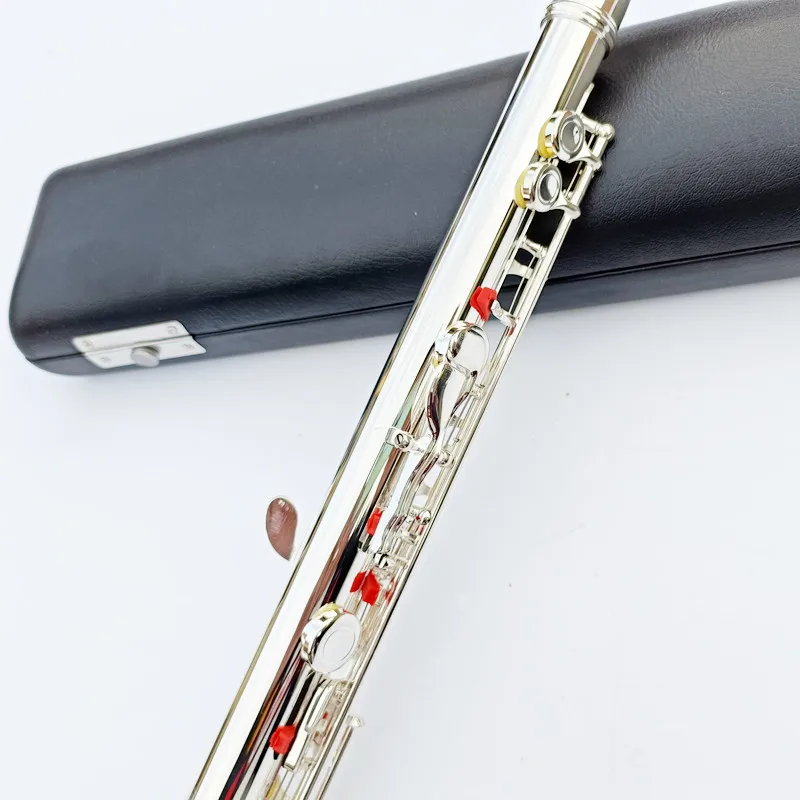 Flauta Transversal Cupronickel JFL-511ES de 16 Buracos com Chave