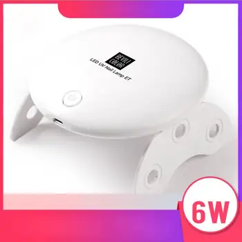 

6W LED Lamp Nail Dryer Portable Mini USB Charge LED Timer Light Quick Dry Gel Nail Manicure For Nail Art Tools