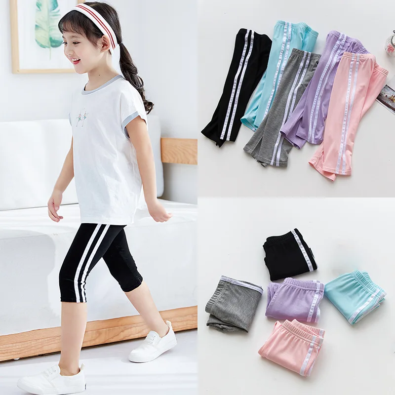 

Numo Childrenswear 2018 New Style Summer GIRL'S Leggings Thin GIRL'S Shorts Candy-Colored Baby Shorts