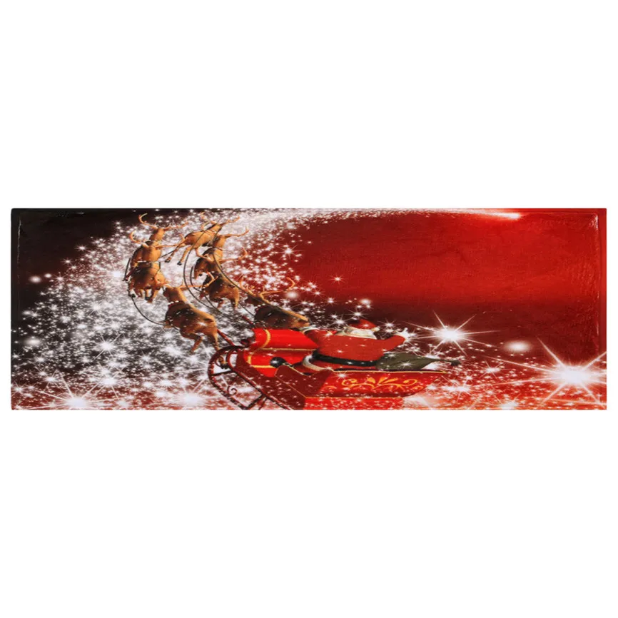 08 60*180 см веселый рождественский Коврик для двери, коврики для двери, домашние ковры для декора, рождественские украшения, вечерние, новогодние - Цвет: 08