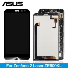 6,0 дюймов для Asus Zenfone 2 Laser ZE600KL Z00MD ЖК-дисплей дигитайзер экран сенсорная панель стекло Датчик сборка Замена