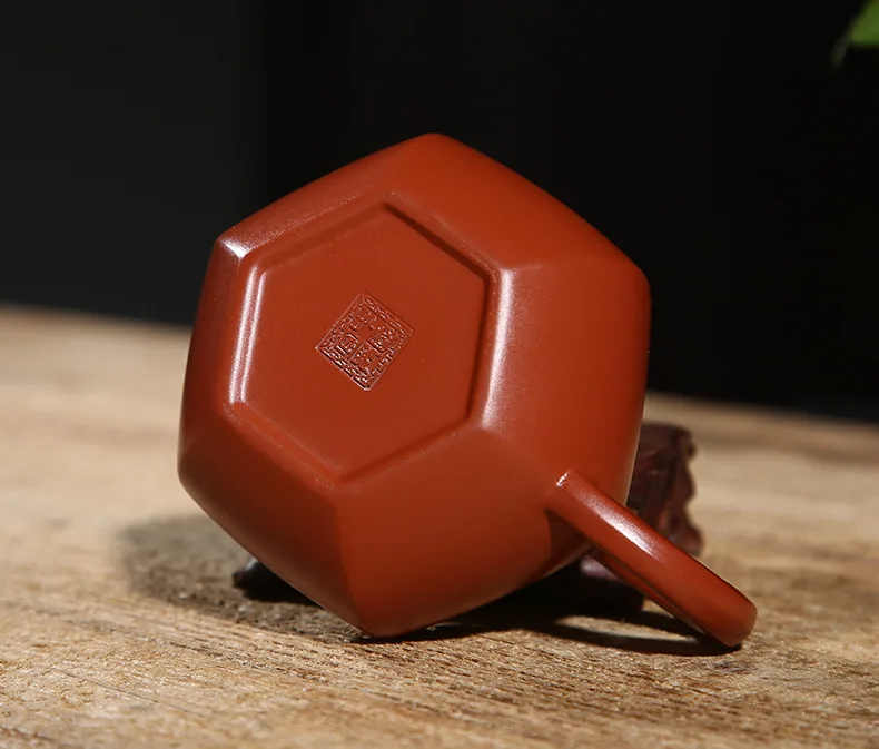 Yixing Clay Tea Set Accessories Clay Pitcher Raw Ore Zhuni Dahongpao Tea Short Six-Party Pitcher Tea Pot