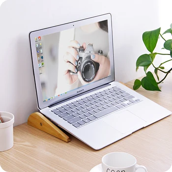 

Adjustable Laptop Stand Wooden Notebook Stand for Macbook Air Pro 11 12 13 15 Lenovo HP Asus Portable Computer Cooling Bracket