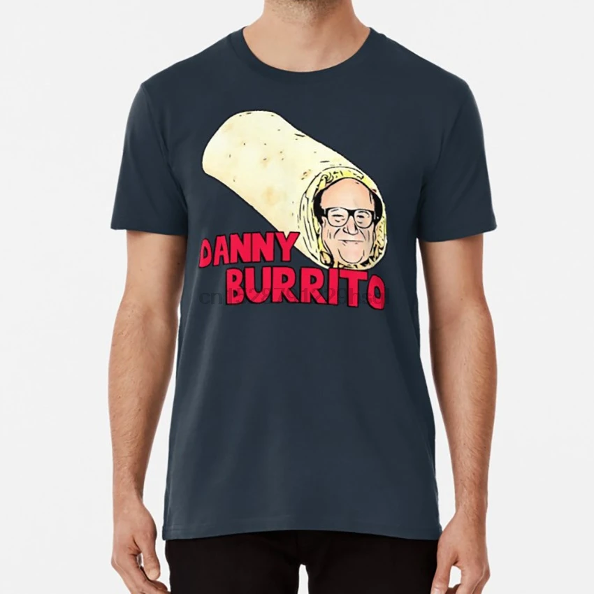 Danny Burrito (dorito) - Funny Devito parody T shirt danny burrito dorito devito vito quote text funny haha | Мужская одежда
