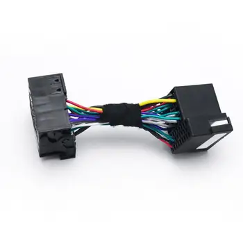 

36 Pin Male Connector Adapter To 40 Pin Female Car Head Unit Stereo Quadlock Wiring Harness for Volkswagon Head Unit Audio