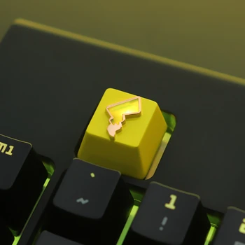 

Keycap 1 pcs Pokemon Pikachu keycap mechanical keyboard keycaps for personalization, for mechanical keyboard R4 height
