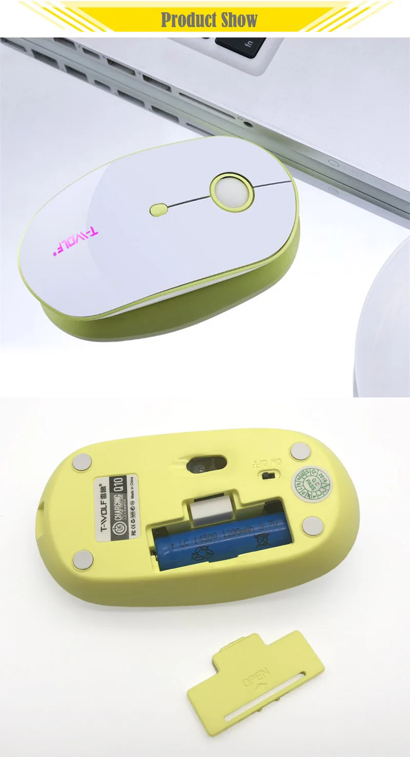 T-WOLF Q10 Wireless Rechargeable Computer Mouse (20)
