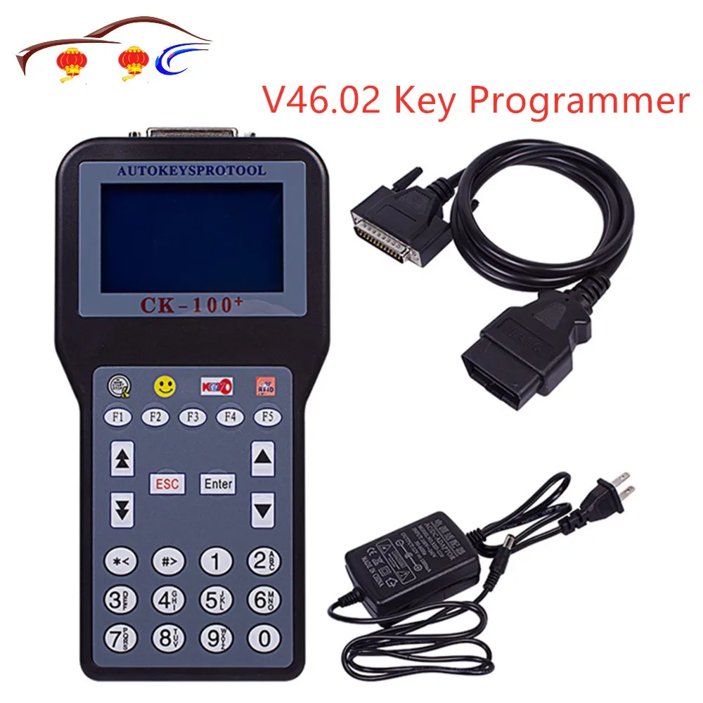 Ferramenta de Diagnóstico Leitor de Falha do Carro Scanner de Código Acessórios do Carro Auto Programador Chave - V46.02 Obd2 Ck-100 Automático Promoção Ck100 V99.99 5 Programadores de chave de carro