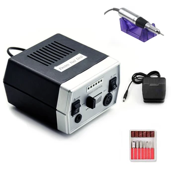 

35000RPM Electric Nail Drill Machine for Manicure Pedicure Drill Machine Nails Accessoires Nail Art Tool with Milling Cutter