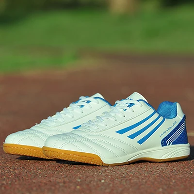 TaoBo футбольные бутсы легендарная лужайка уличная Профессиональная футбольная обувь мужская спортивная обувь для тренировок - Color: White