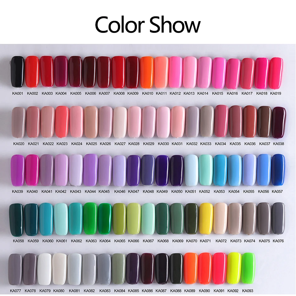 

yungsio Gelpolish Gorgeous Color Nail Gel Polish Vernis Semi Permanent Top Coat Base Coat Gel Nail Varnishes gel lacquer