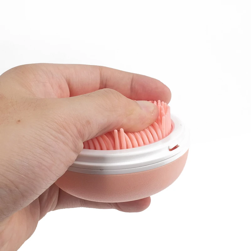 Soft Dog Bath Brush Comb Pet SPA Shampoo Massage Brush Shower Hair Removal Comb For Dogs Cats Pet Cleaning Grooming Tool