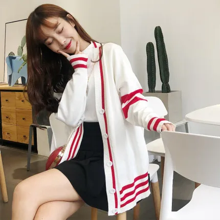 Japanese JK Uniform Cardigan School Student Sweater Anime Lolita Maid Halloween Cosplay Costume Winter Autumn Outwear | Тематическая