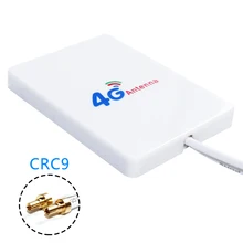 SOONHUA LTE Antenna 3G 4G Aerial External Antennas 50W 700-2700Mhz Dual RG174 With TS9/CRC9/SMA Connector 3 Meter Cable