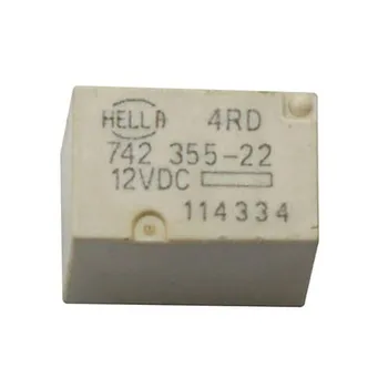 

HELLA 4RD 742 355-22 12VDC DIP5 Car Relay 5 Pins for Chevrole*t Cruze Headlight High Beam Controller Repair