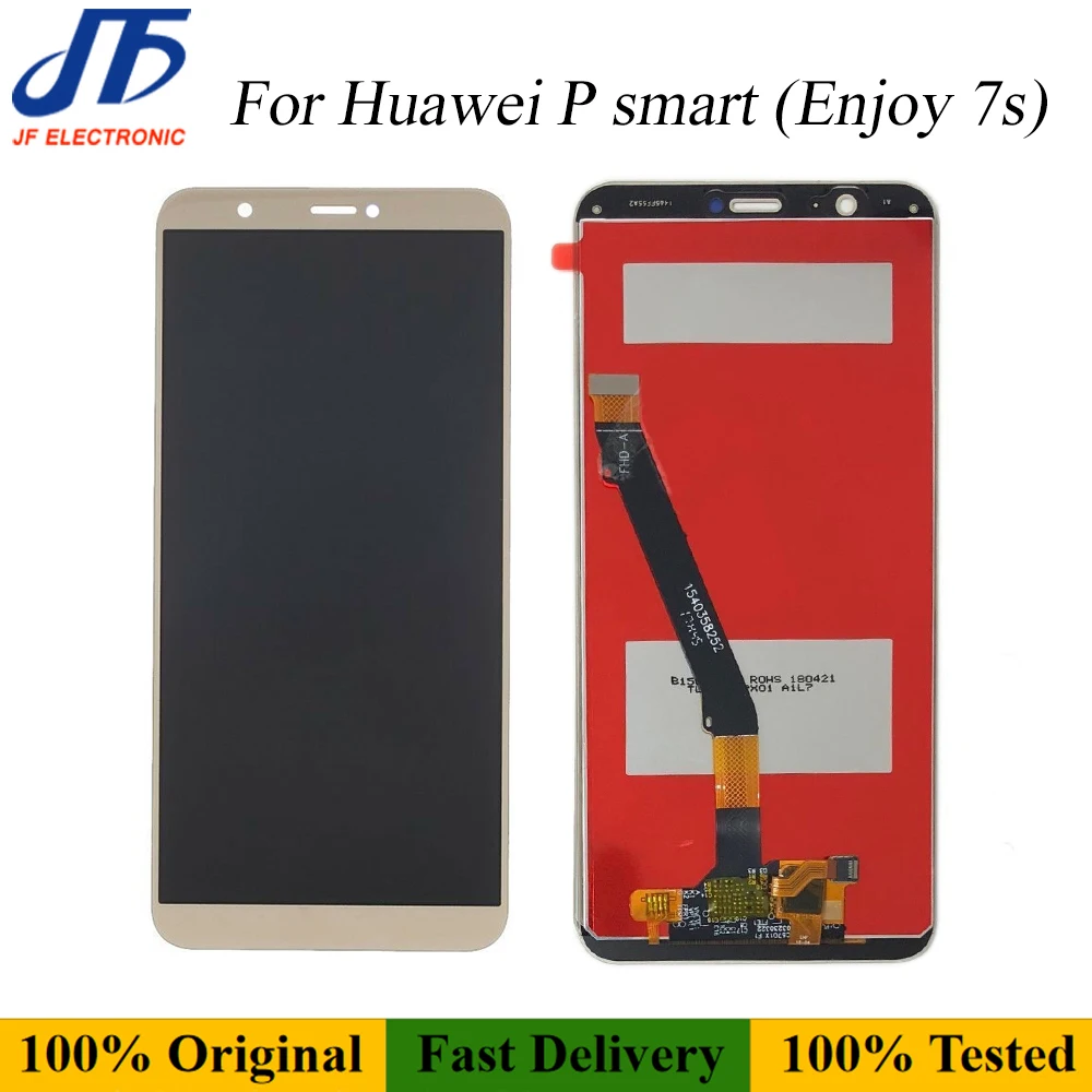 5 pcs Original LCD for Huawei P smart Enjoy 7S / P smart LCD Display Touch Screen Digitizer Assembly Replacement