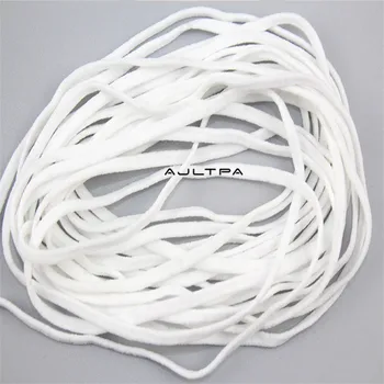 

Fast Ship 5Kg 4mm Elastic Mask Rope Flat Band Mask Rubber Band Tape Ear Hanging Rope Elastic Bands DIY Craft Accessories