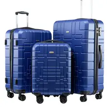 Seanshow, 3 шт./лот, набор чемоданов, чехол на колесиках для мужчин и женщин, чехол на колесиках для путешествий 18-24-28 дюймов