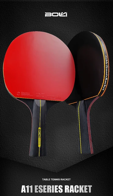 6 Star Professional Table Tennis Racket With Bag Horizontal - Temu